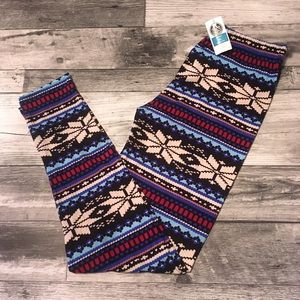 Leggings, S/M (Size 4-12) , Christmas Tights, Christmas Leggings